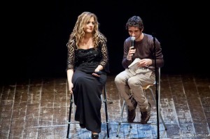 Elisabetta Branchetti con Luca Gonfiantini